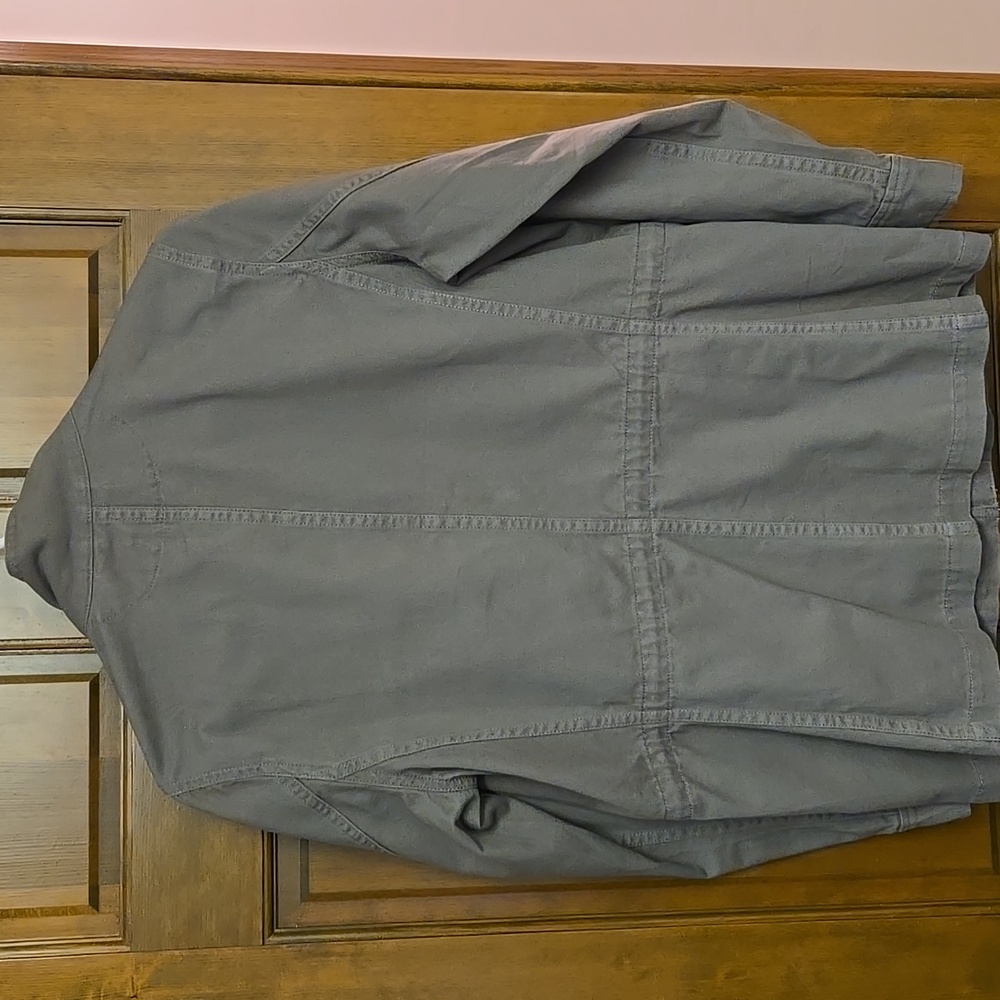 Garnet Hill Organic Cotton Cargo Jacket - Picture 4 of 11